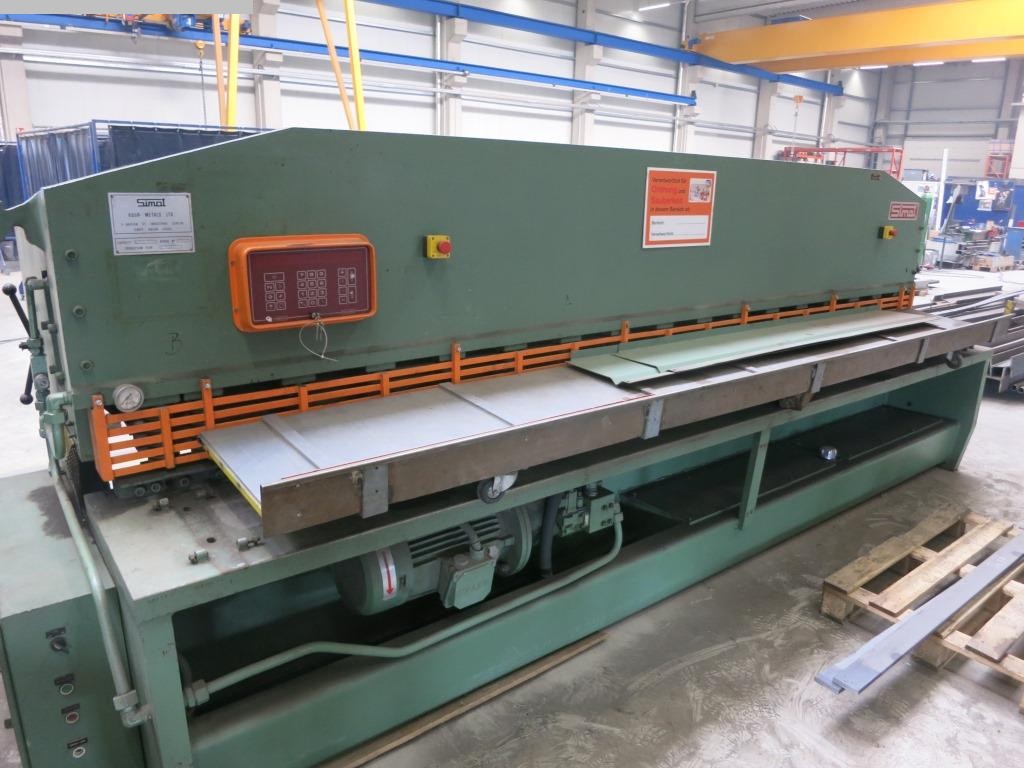 SIMAT 4100x6 Tafelschere - hydraulisch