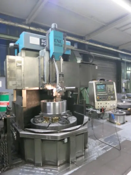 SCHIESS FRORIEP Karusselldrehmaschine - Einständer – RESALE