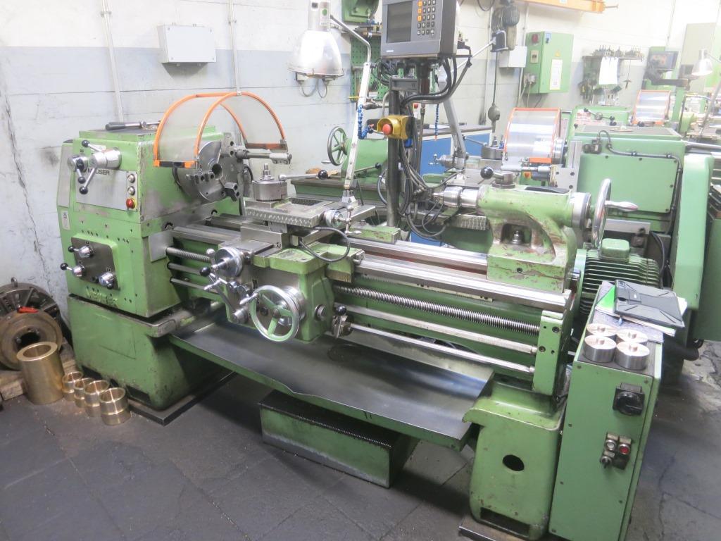 Meuser KM3-45804 Leit- und Zugspindeldrehmaschine