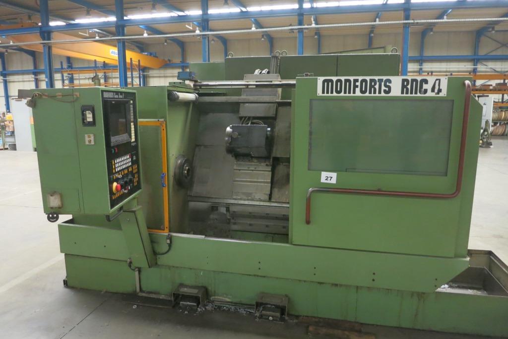 MONFORTS RNC 4 CNC Drehmaschine - Schrägbettmaschine