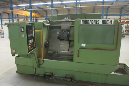 Monforts RNC 4 CNC Drehmaschine - Schrägbettmaschine – RESALE