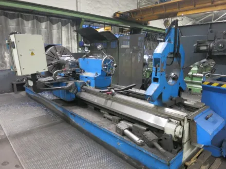Wohlenberg V 1000 Leit- und Zugspindeldrehmaschine – RESALE