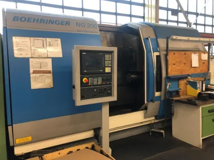 Boehringer NG 200-2/2 CNC Drehmaschine - Schrägbettmaschine – RESALE