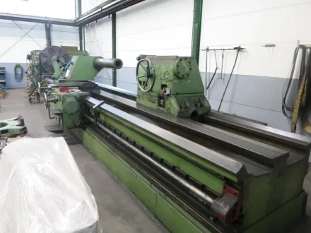 Niles DZ 1250x800 Leit- und Zugspindeldrehmaschine – RESALE