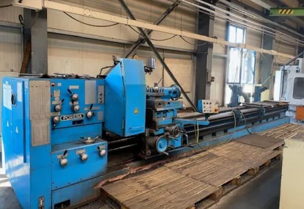 Poreba TRP 110 x 6 Leit- und Zugspindeldrehmaschine – RESALE