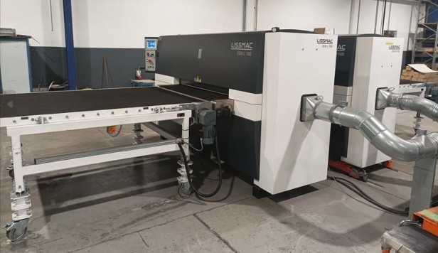 LISSMAC SBM –L 1500 G1S2 + SBM –M Schleif - Bürstanlage