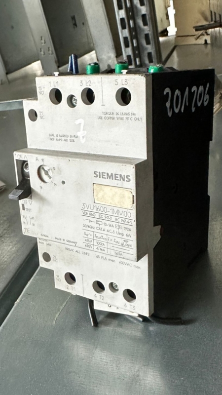 Siemens Leistungsschalter Ersatzteile