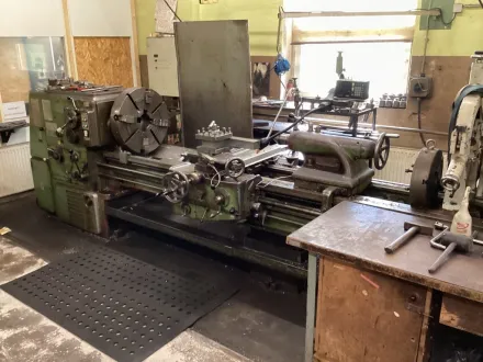 Wmw BLZ 630 III Leit- und Zugspindeldrehmaschine – RESALE