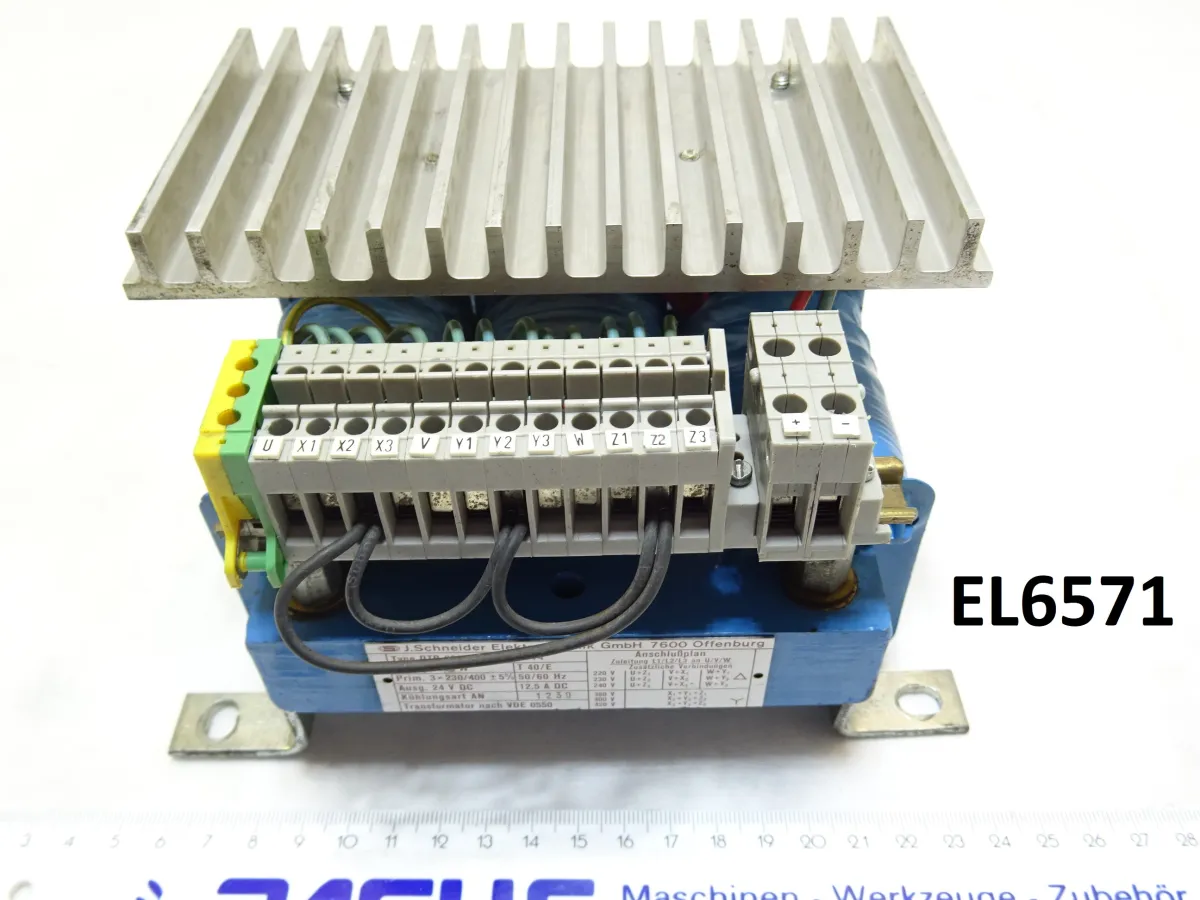Transformator Typ: DTB 300 PC - 891203 T4, mit Gle