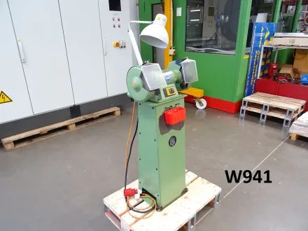 Doppelschleifbock 0,9 kW mit Absaugung – RESALE