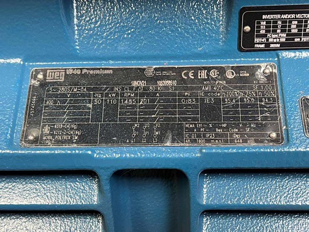 WEG IE3-IP23-B3-V Elektromotor
