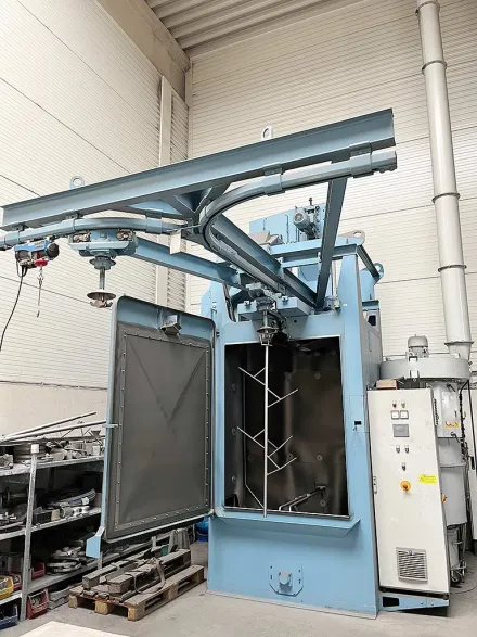Wheelabrator HB12/16-ALU-SmartLine Hängebahnstrahlanlage – RESALE
