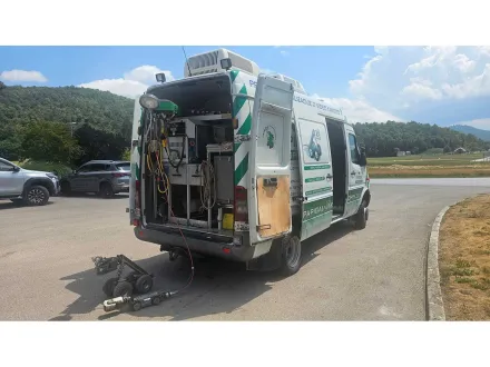RAUSCH & MERCEDES-BENZ SPRINTER ELKA 600 Mobiles CCTV-Kanalinspektionsfahrzeug – RESALE