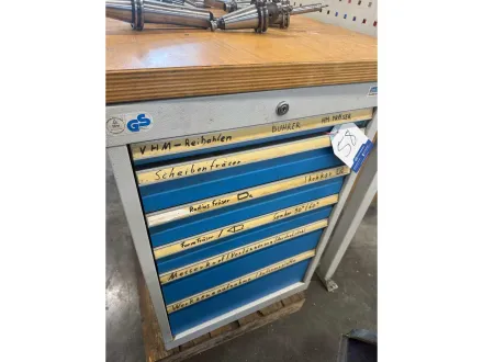 BEDRUNKA + HIRTH  Werkstattschubladenschrank mit Inhalt – RESALE