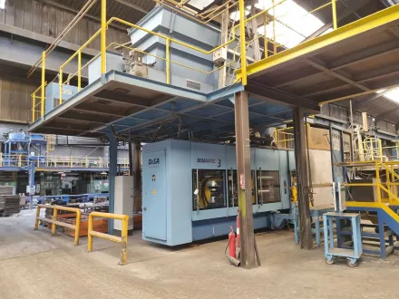 DISA DISAMATIC D3-Z-555 DMS Automatische vertikale Formmaschine in grünem Sand – 2023 – RESALE
