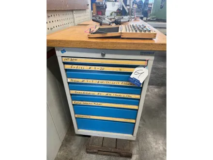 BEDRUNKA + HIRTH  Werkstattschubladenschrank mit Inhalt – RESALE
