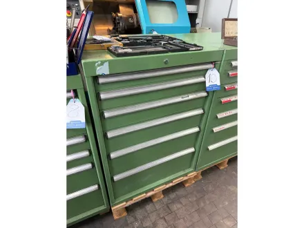 Werkstattschubladenschrank mit Inhalt – RESALE
