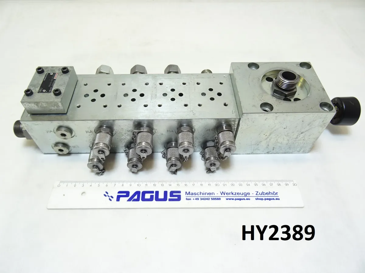 Parker HY-Steuerblock R900988283 + R900992731 + R90031623