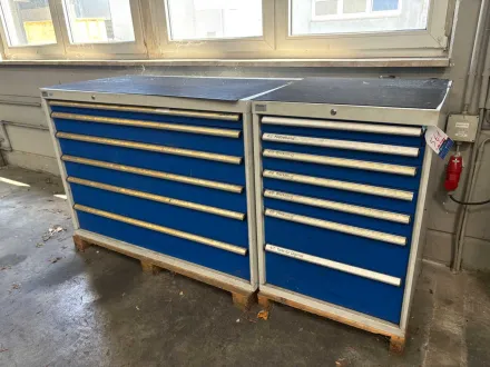PFEIFFER  Posten Werkstattschubladenschränke ohne Inhalt – RESALE