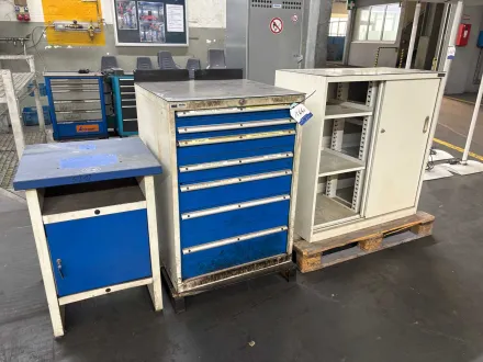 Posten Werkstattschränke ohne Inhalt – RESALE