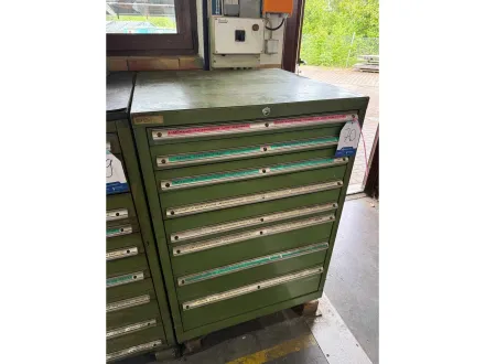 Werkstattschubladenschrank mit Inhalt – RESALE