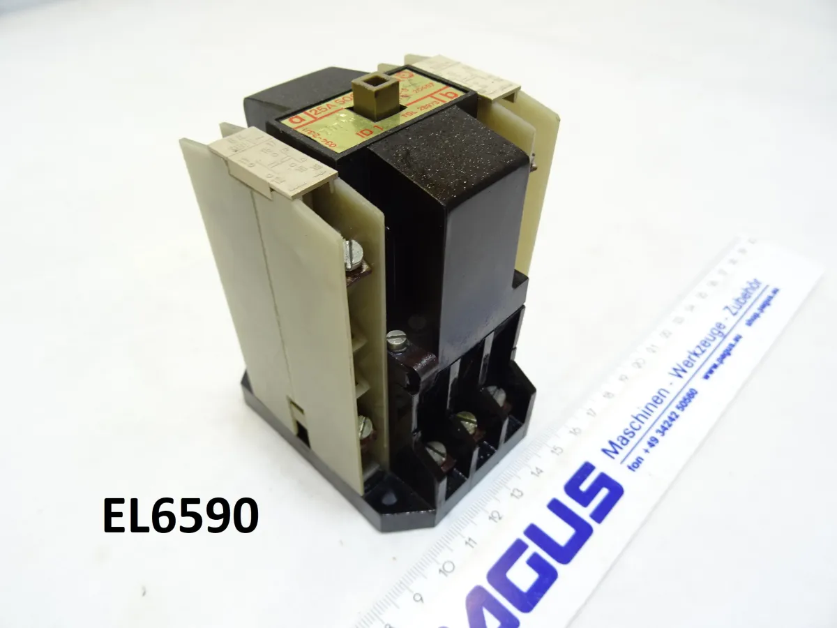 Leistungsschütz 25 A, 16,6 kW, Us: 220 V AC 50 Hz