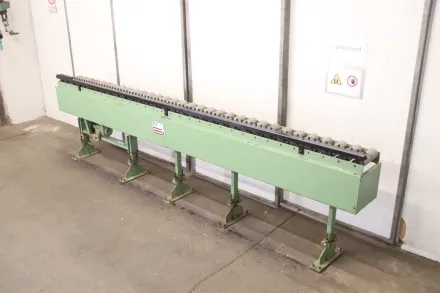 Gubisch RF 4.0 250 x 4000 mm Rollenbahn angetrieben 9 bis 45 m/min – RESALE