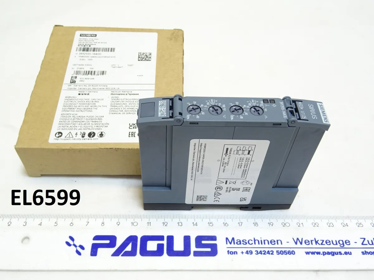 Siemens Zeitrelais 3RP2555-1AW30, 0,05 s-100 h