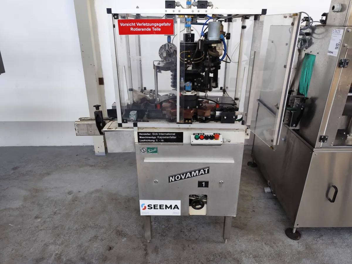 Sick Novamat Capsule crimper