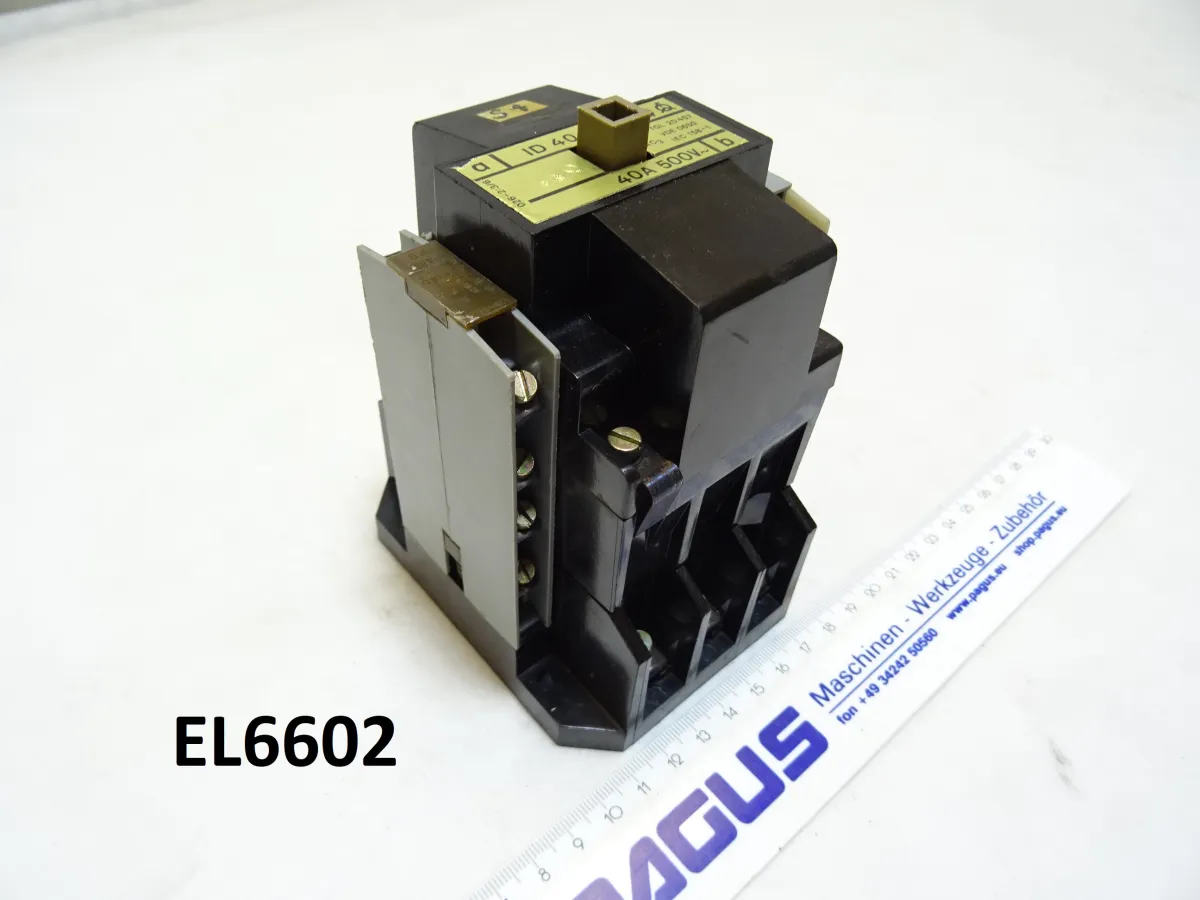 Leistungsschütz 40 A, 20 kW, Us: 127 V AC 50 Hz