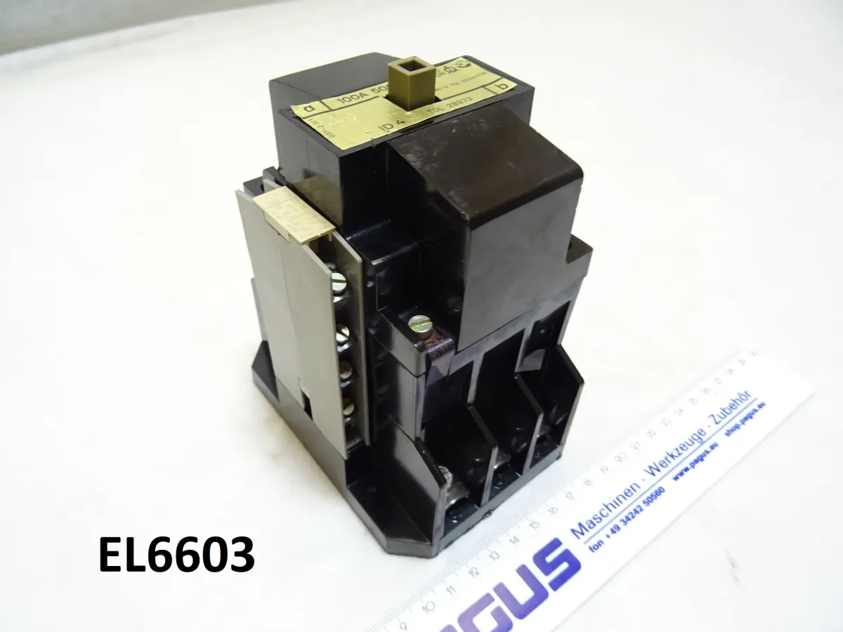Leistungsschütz 100 A, 53 kW, Us: 220 V AC 50 Hz