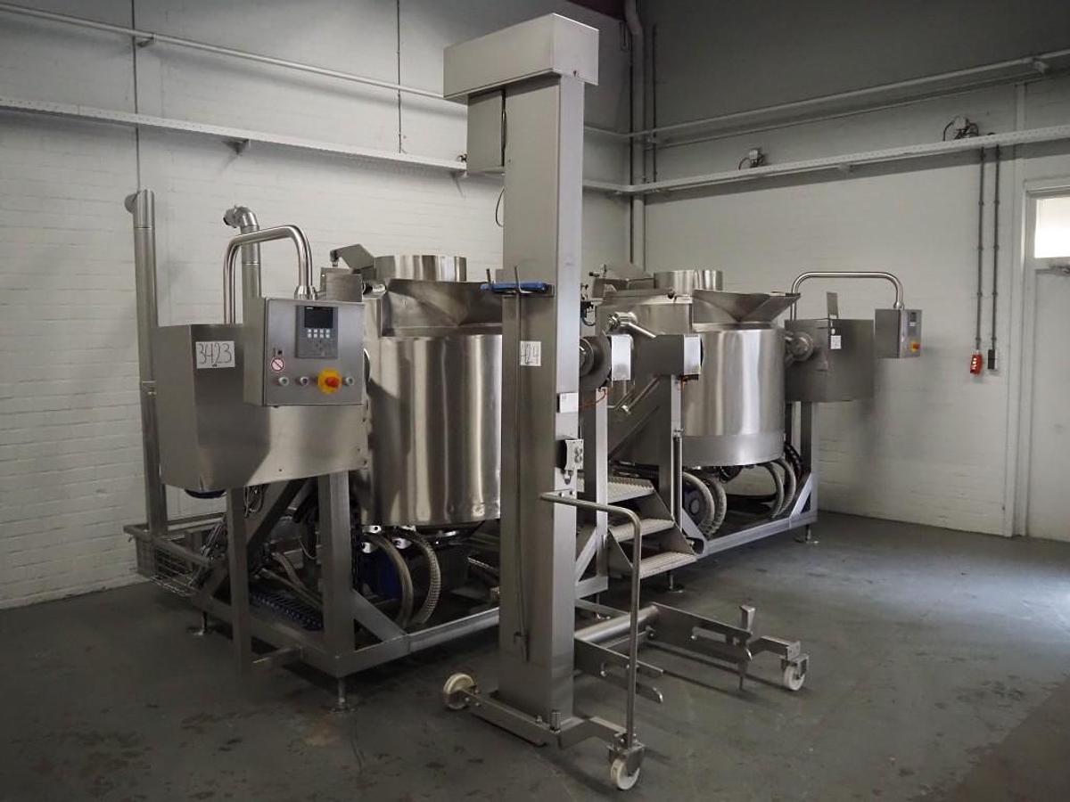 Terlet stirring kettle Kochkessel und Hockerkocher