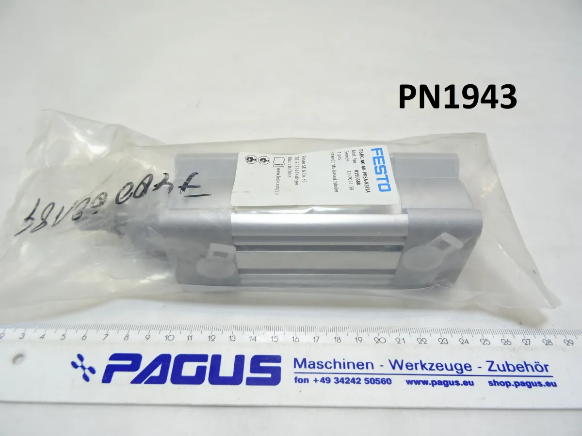Festo Pneumatikzylinder Hub 40 mm DSBC-40-40-PPSA-N3F1A