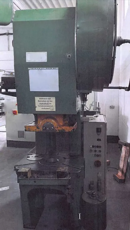 Schuler PD 80-280 Exzenterpresse – RESALE