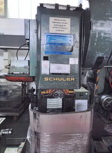 Schuler PDV 40-200 Exzenterpresse – RESALE