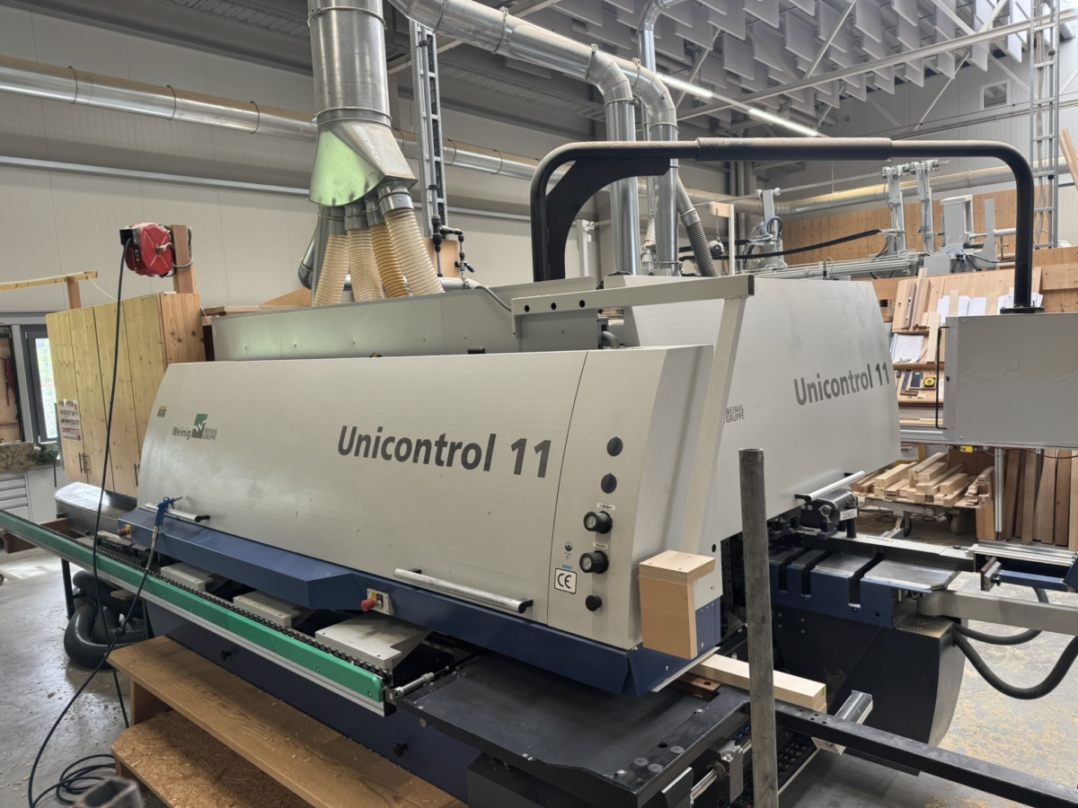 WEINIG Unicontrol 11 NC mit Werkzeuge Fensteranlage