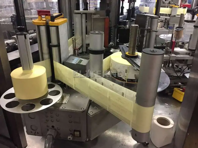 Alfa Used labeller adhesive