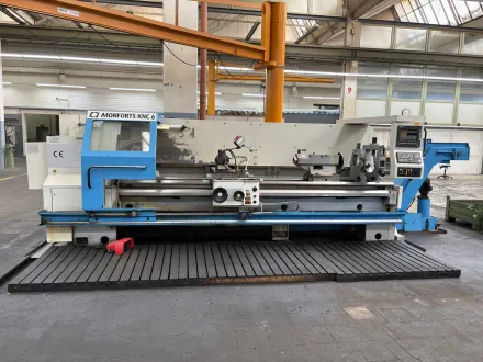 MONFORTS KNC 6 3000 Zyklendrehmaschine – RESALE
