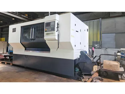 SHANGHAI SIO ELECTOMECHANICAL TECHNOLOGY FC-500 CNC Doppelende/Doppelspindel-Bearbeitungszentrum – RESALE