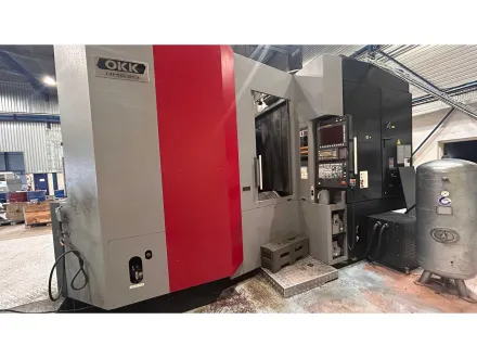 OKK - HM630 - 4-Achs-CNC-Horizontalbearbeitungszentrum mit automatischem Werkzeugwechsel, automatisc – RESALE