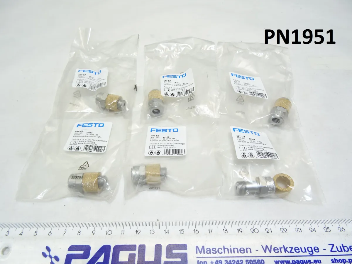 Festo Abluftdrosselventil GRE-1/8, 6 Stück