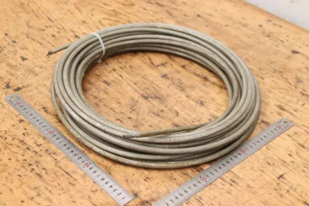 Stahl ummantelt 8 mm (6 auf 8) Kranseil Ø 8 mm 24 m – RESALE