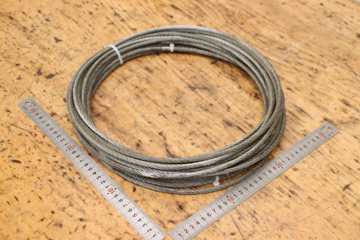Stahl Drallarm Kranseil Ø 6 mm 16,5 m
