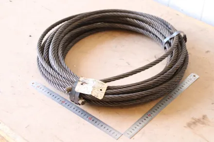 Siegener Seilwerk Link blank / verzinkt Kranseil Ø 13 mm 20 m – RESALE