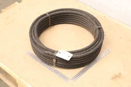 Siegener Seilwerk Link blank / verzinkt Kranseil Ø 16 mm 22 m – RESALE