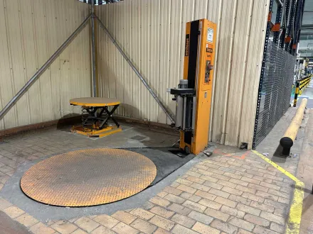 STRAPEX PALETTEN-STRETCHWICKELMASCHINE – RESALE