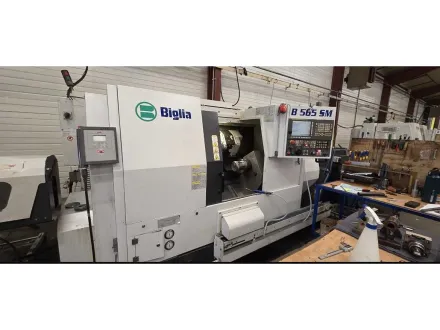 Biglia - B565 SM - Doppelspindel-CNC-Drehzentrum mit rotierenden Werkzeugen und Achse - 2014 – RESALE