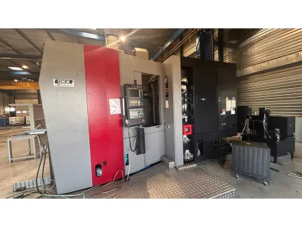 OKK - HM6300S - 4-Achs-CNC-Horizontalbearbeitungszentrum mit automatischem Werkzeugwechsel, automati – RESALE
