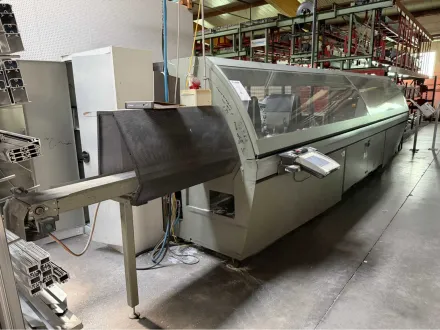 2011 Emmegi Precision T2E HS TU/5 CNC Doppelkopf-Sternkreissäge für Aluminium – RESALE