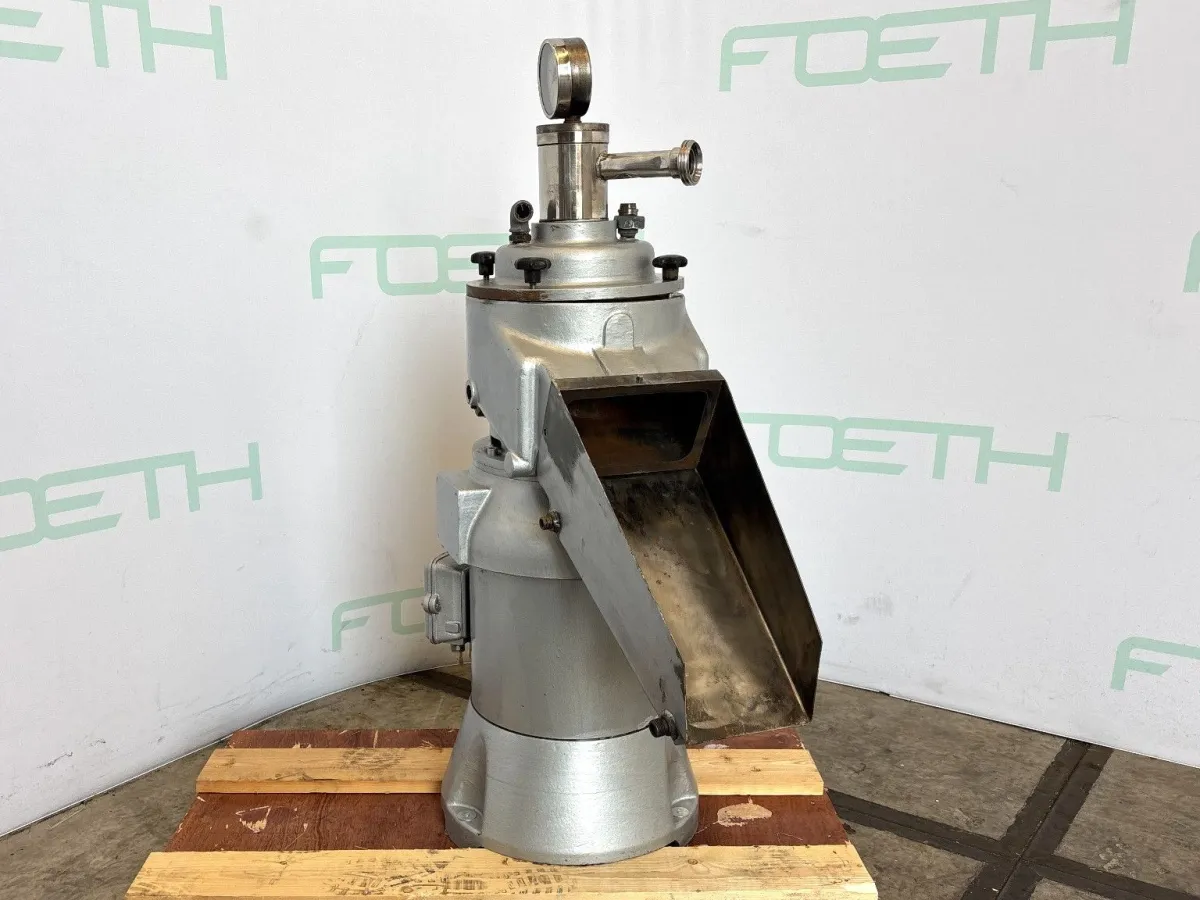Fryma MK180 K — Corundum - Colloid mill Lebensmittelzusätze